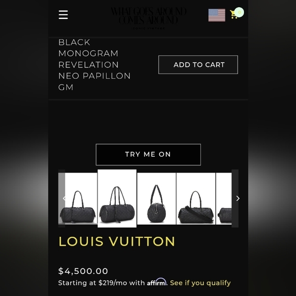 Authentic Louis Vuitton monogram Revelation Neo Papillion GM make offers - Picture 14 of 14